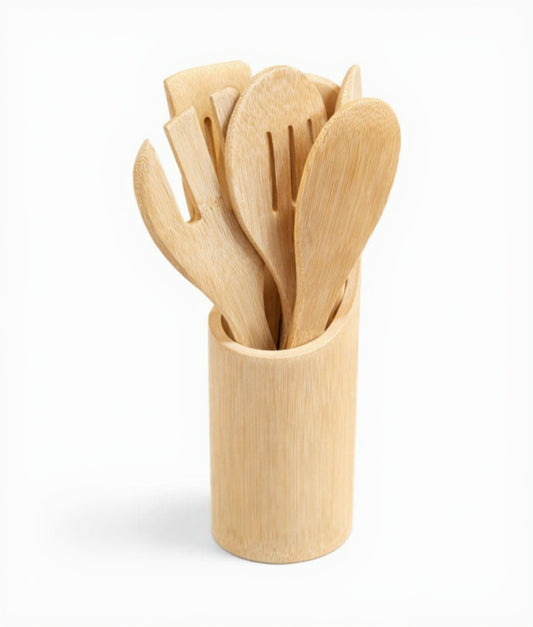 Küchenutensilien aus Bambus