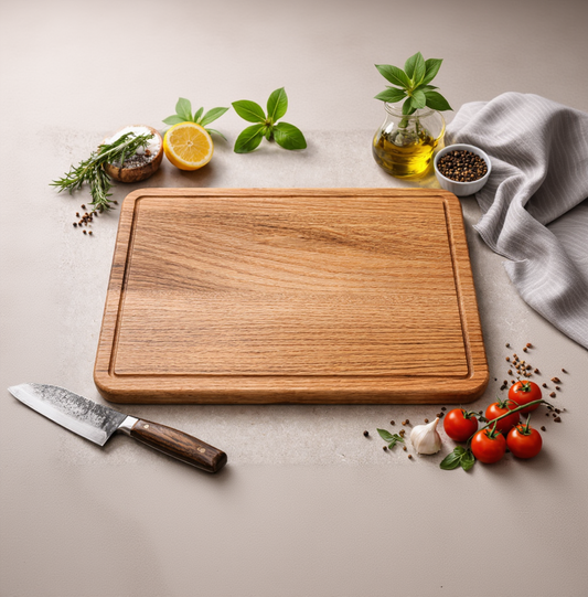 Schneidebrett aus Eiche